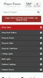Mobile Screenshot of designersfountainlightinglights.com